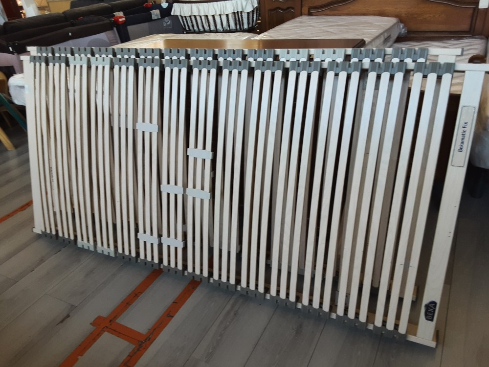 SOMMIERS CADRE BOIS A LATTES 90X200 BEKA