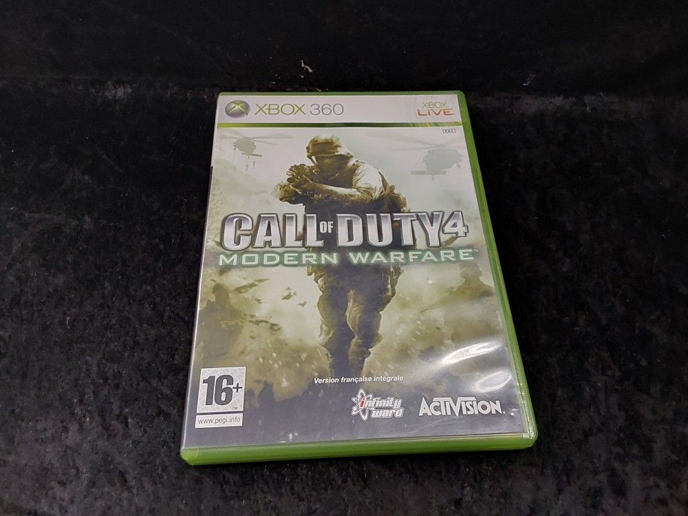 JEU XBOX 360 CALL OF DUTY 4 MODERN WARFARE
