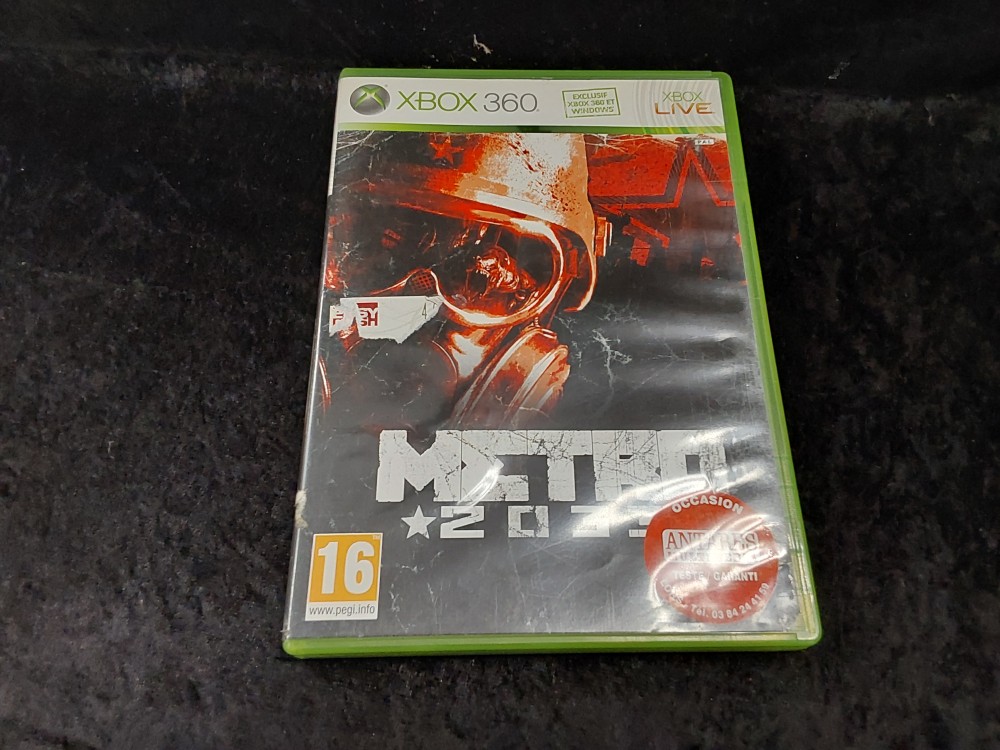 JEU XBOX 360 METRO 2033