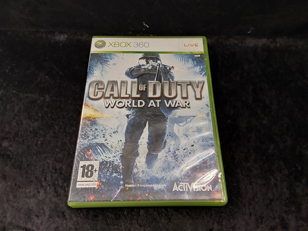 JEU XBOX 360 CALL OF DUTY WORLD AT WAR