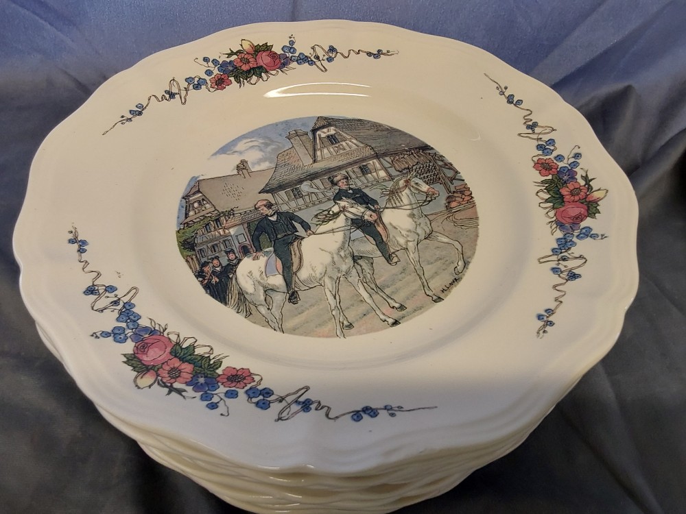 ASSIETTE PLATE OBERNAI