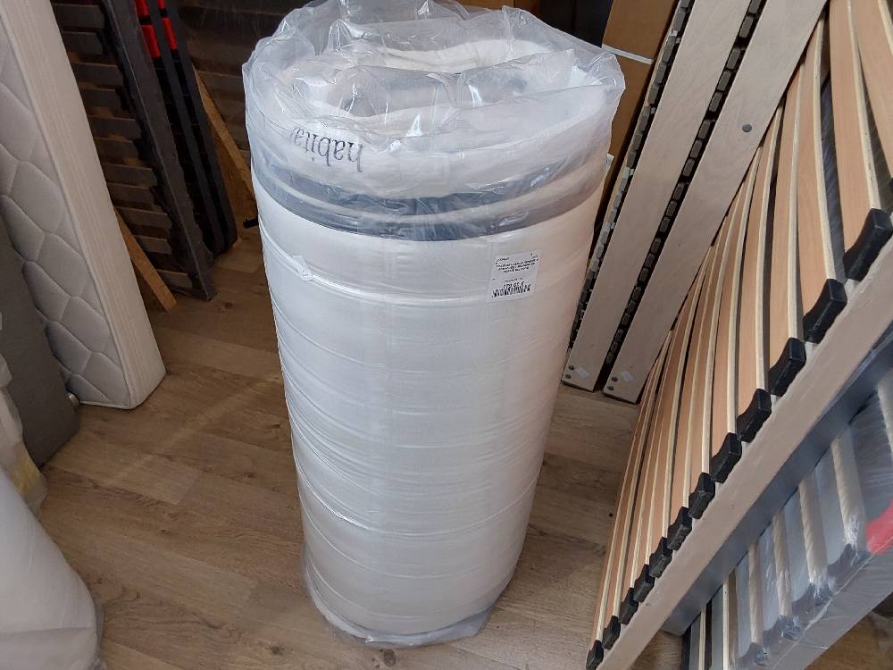MATELAS HYBRIDE RESSORTS ENSACHÉS + MÉMOIRE DE FORME 90X190CM (827355-11473) 2ÈME CHOIX