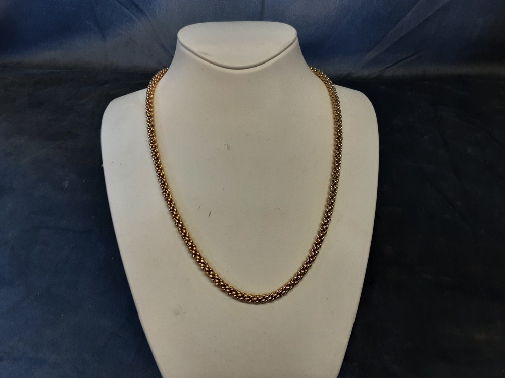 Collier Grossé Pl-Or