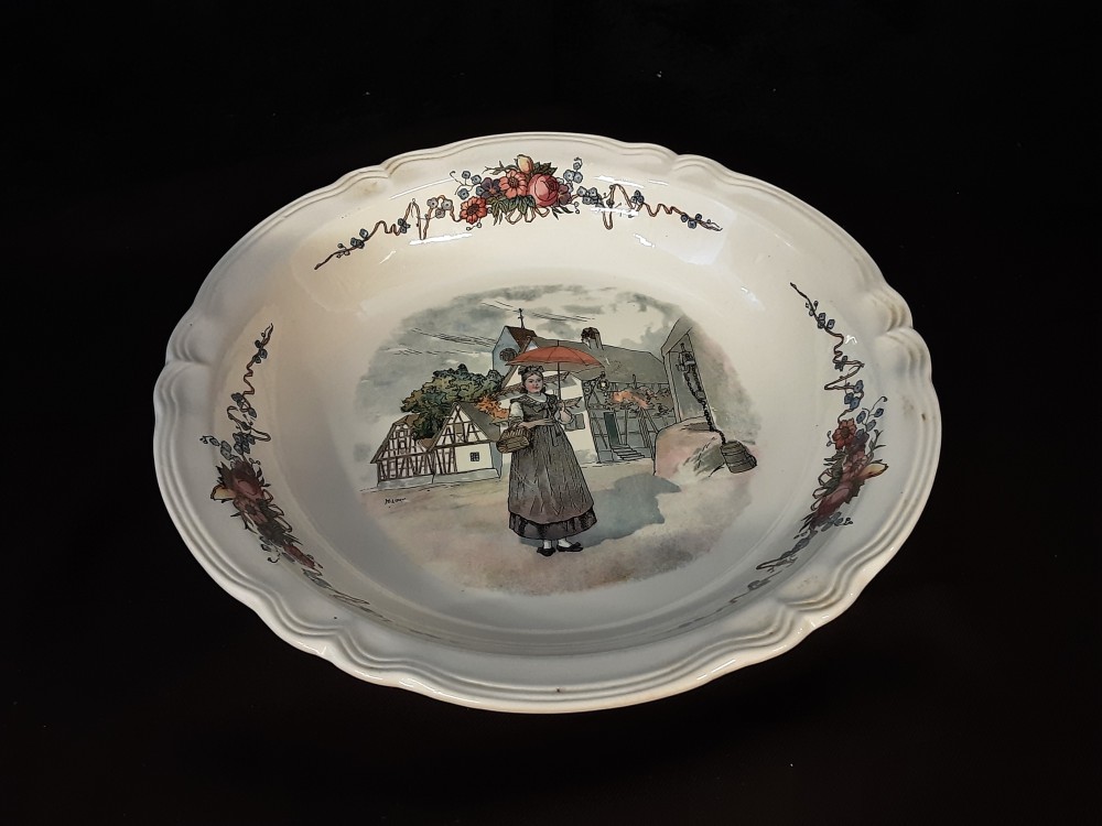 PLAT ROND CREUX OBERNAI