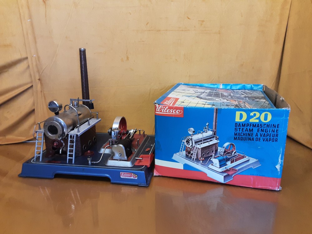 MACHINE A VAPEUR MINIATURE WILESCO D20