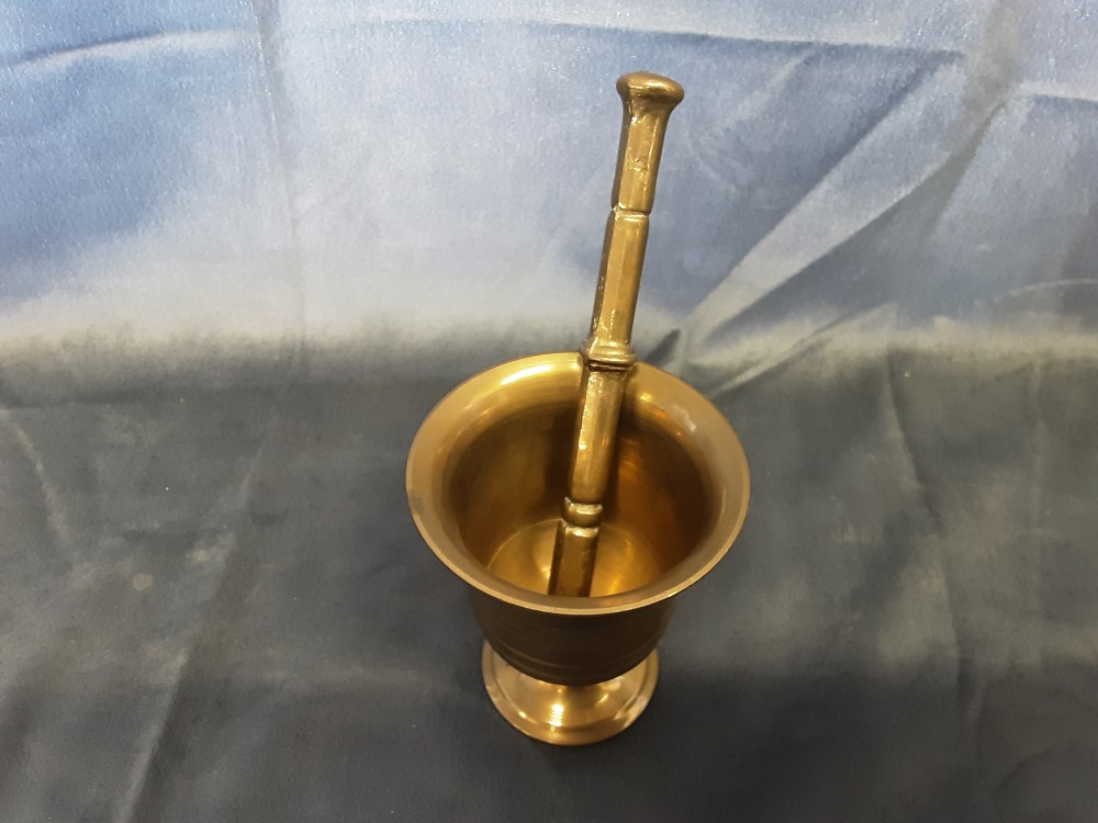 MORTIER + PILON EN BRONZE