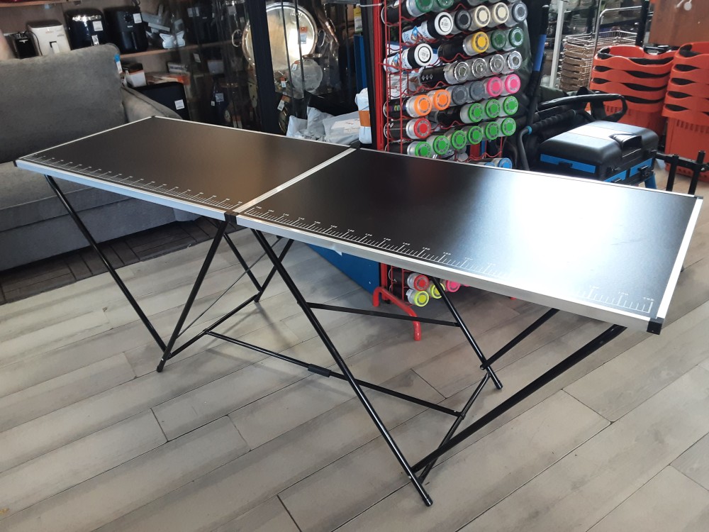 TABLE DE TAPISSER CADRE ALU