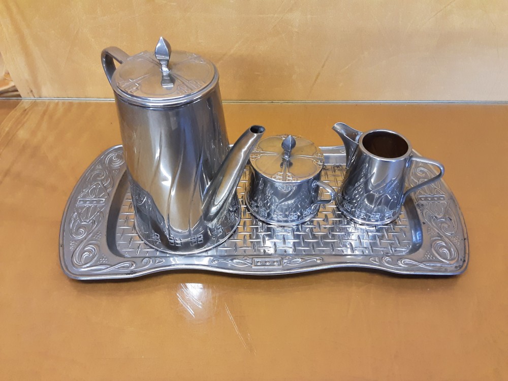 SERVICE A CAFE M.A ART DECO 4 PCES 