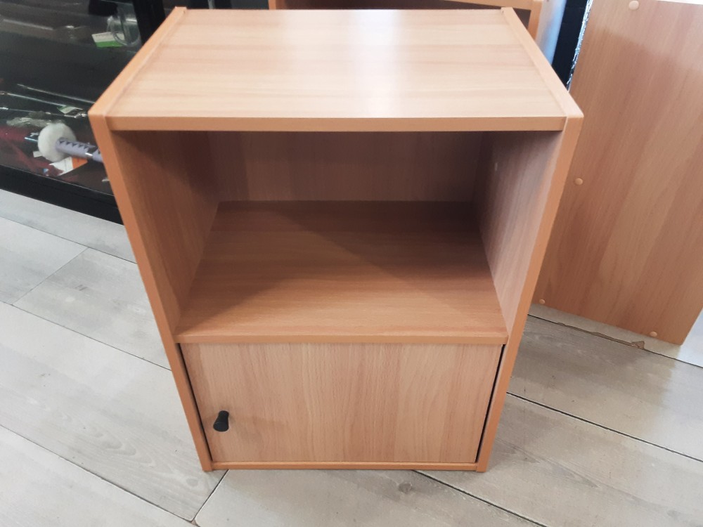 CHEVET EN BOIS 1 PORTE 1 NICHE