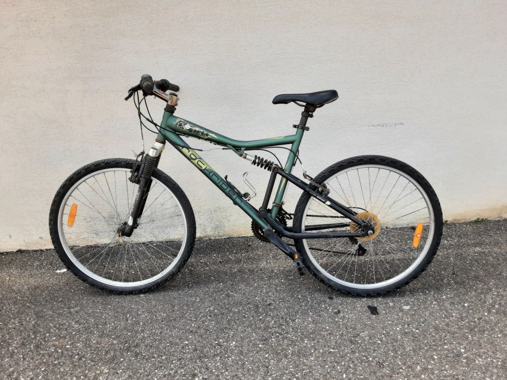 VTT ROCKRIDER VERT 26 POUCES