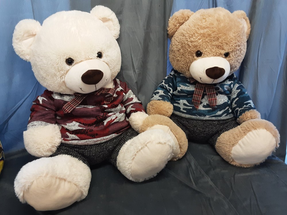 PELUCHE OURS H. 65CM