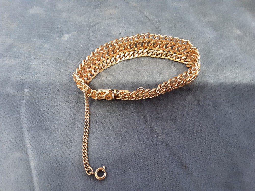 BRACELET PL-OR LARGE