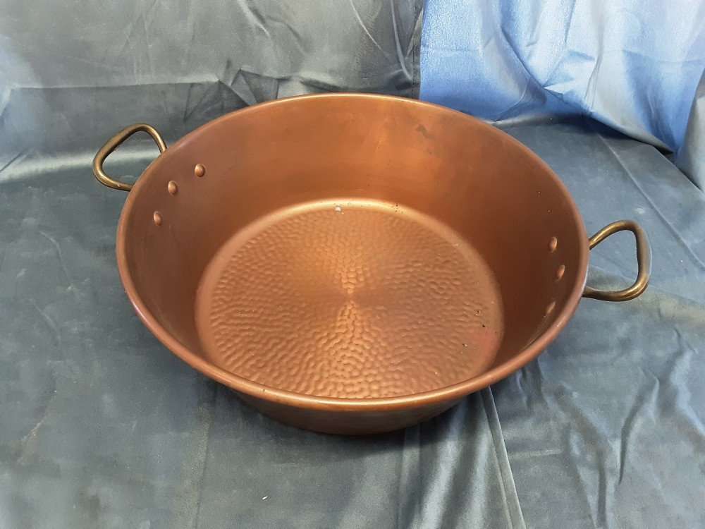 BASSINE EN CUIVRE DIAM. 37CM