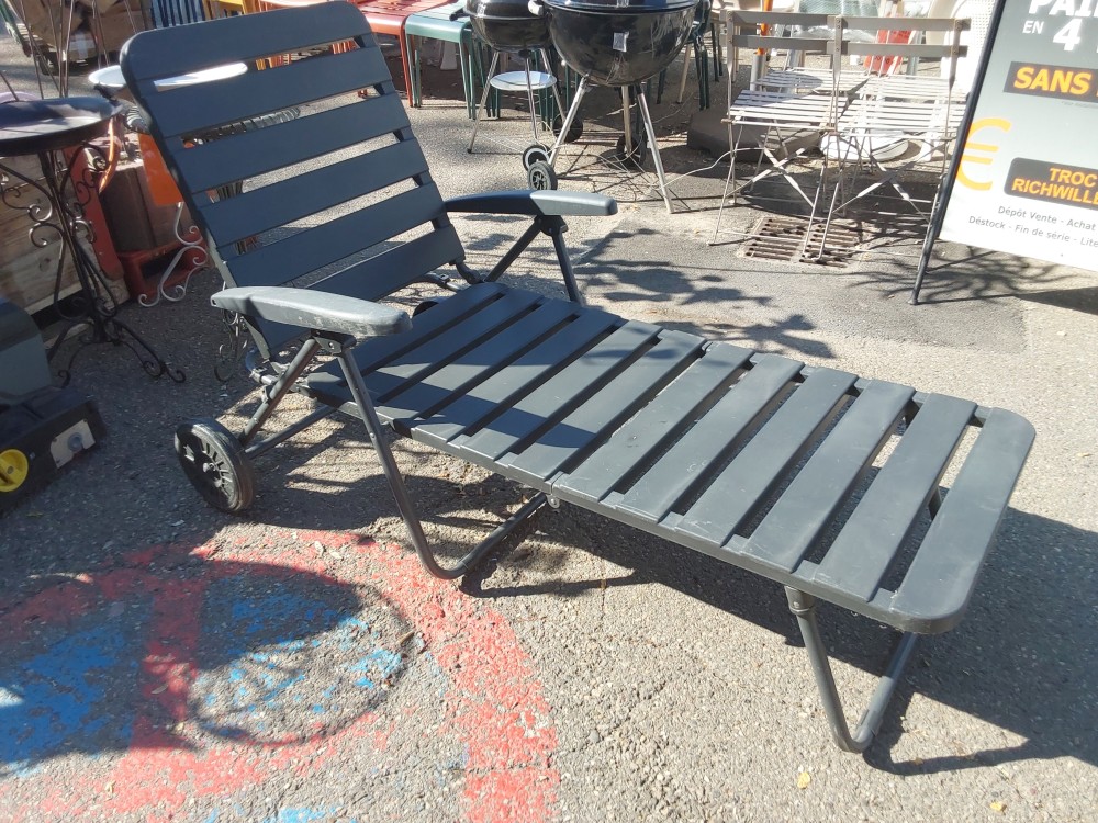 BAIN SOLEIL CADRE ALU GRIS ANTHRACITE