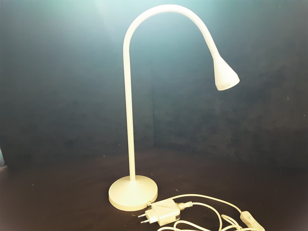 LAMPE DE BUREAU BLANCHE 