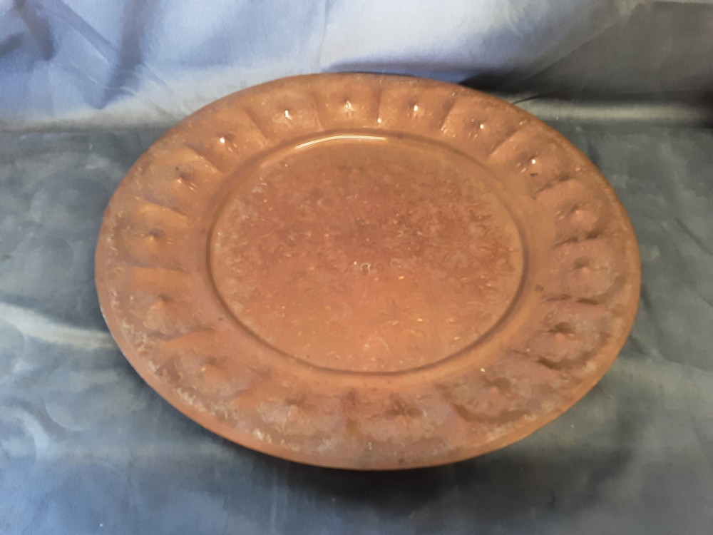 PLAT ROND EN CUIVRE