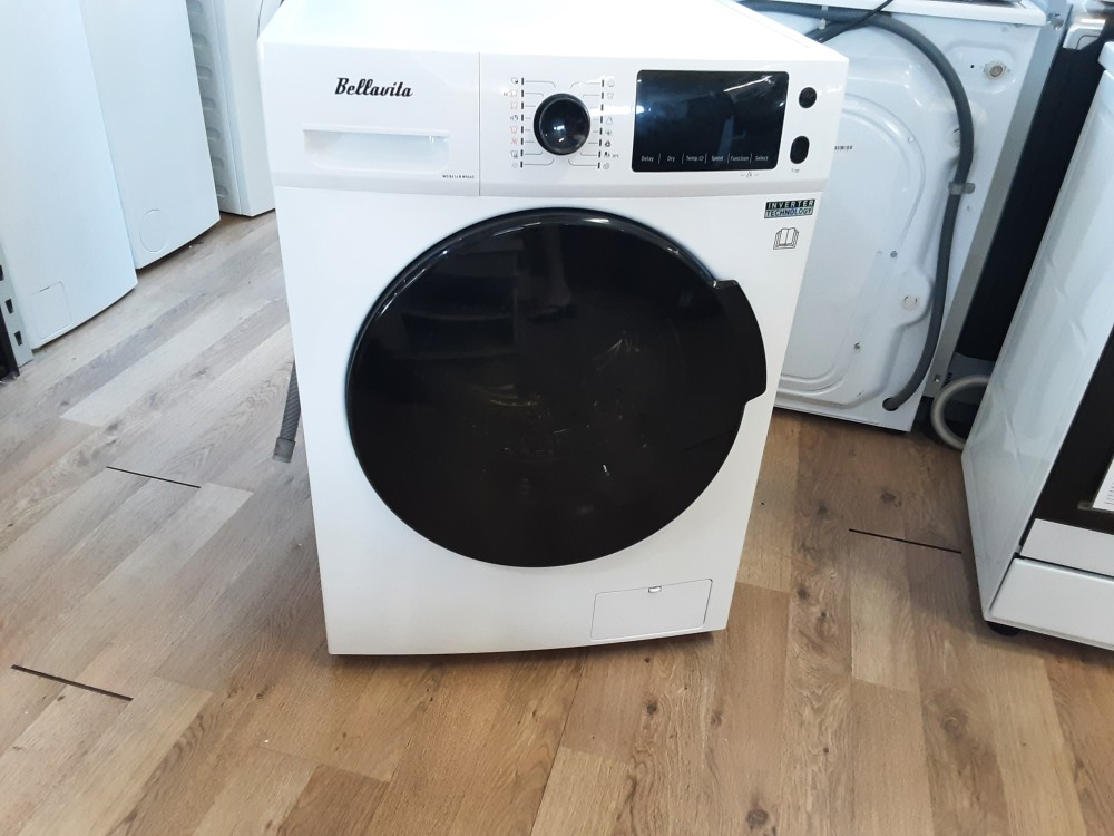 MACHINE A LAVER + SECHANTE MARQUE BELLAVITA 8/6KG 1500T/MN - DÉPART DIFFÉRÉ - MOTEUR INVERTER