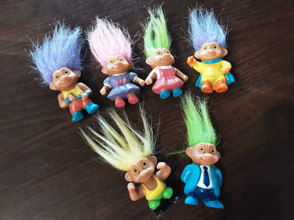 LOT DE 6 TROLLS PM