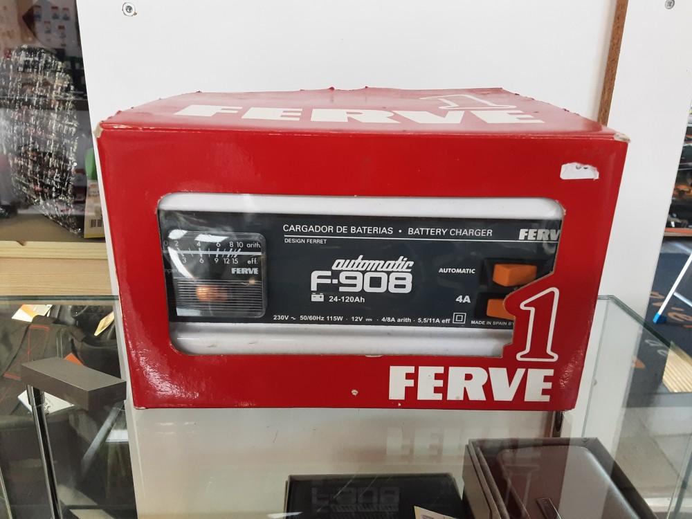 CHARGEUR DE BATTERIE FERVE1 AUTOMATIC F-908