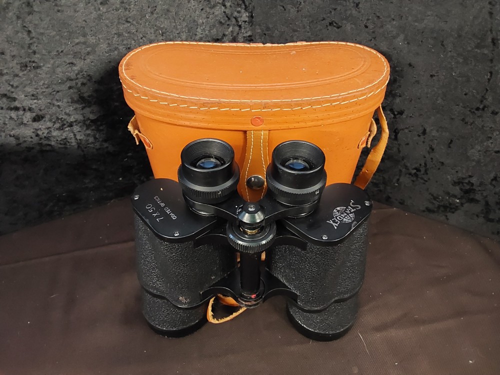PAIRE DE JUMELLES 7X50 STANDEX AVEC ETUI