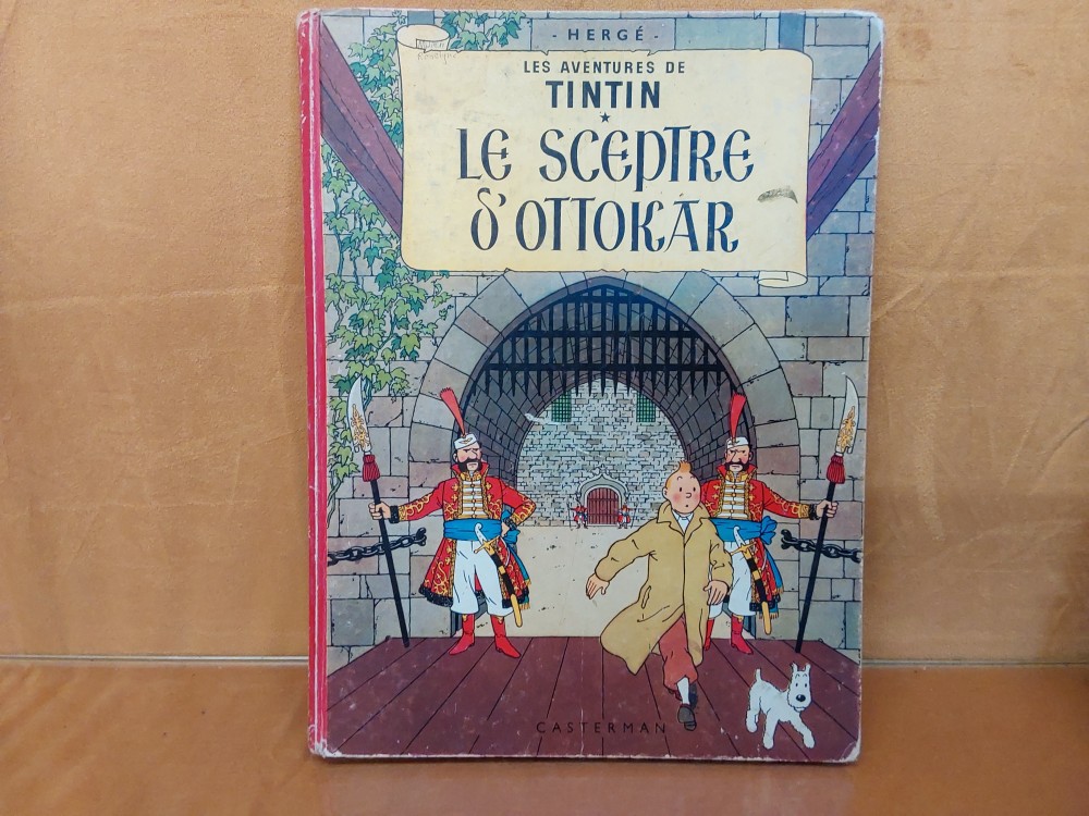 BANDE DESSINÉE  TINTIN LE SCEPTRE  D OTTOKAR