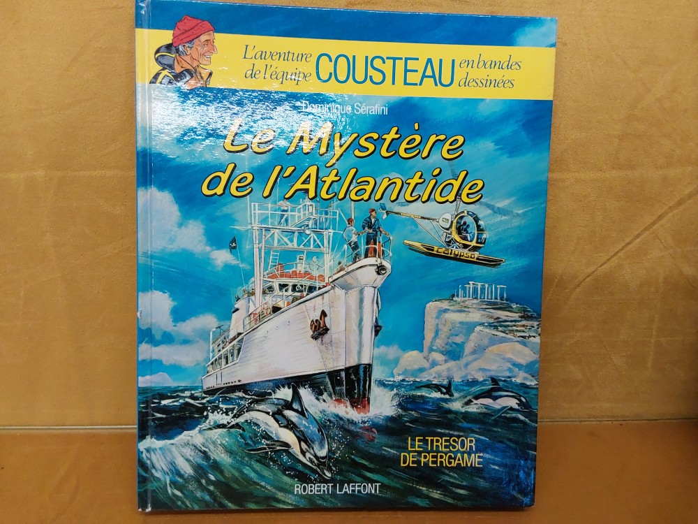 BD COUSTEAU LE MYSTERE DE L ATLANTIDE