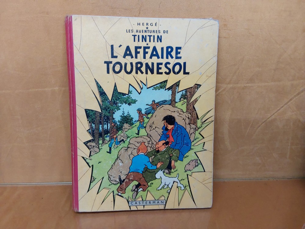 BANDE DESSINÉE  TINTIN L AFFAIRE TOURNESOL