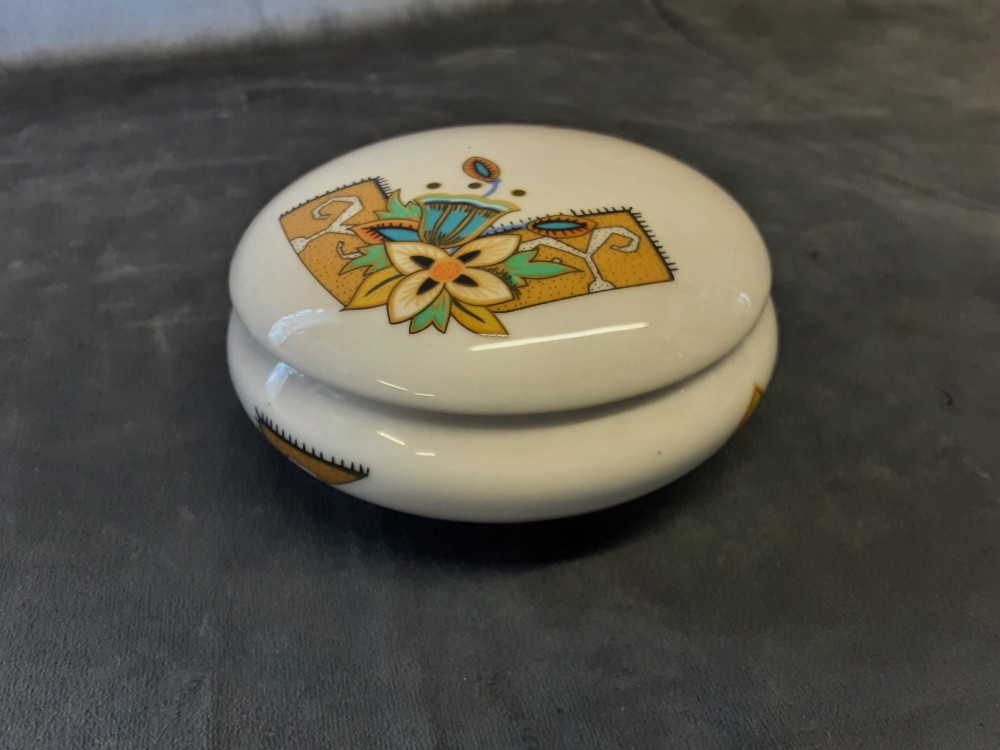 BONBONNIERE RONDE LIMOGES DIAM. 12CM
