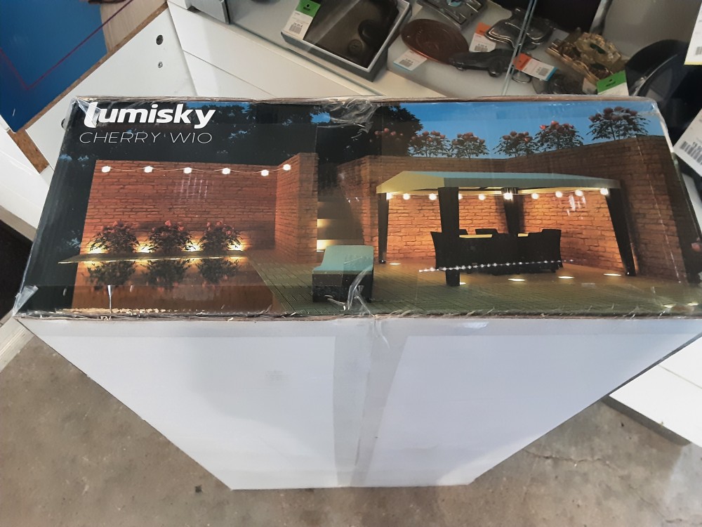 GUIRLANDE LUMINEUSE 10 GLOBES A LED LUMISKI JAMAIS SERVI ENCORE EMBALLÉE