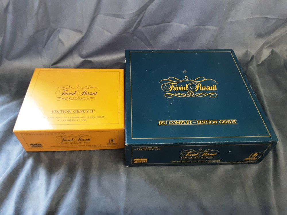 Jeu Trivial Pursuit + Boite Complémentaire