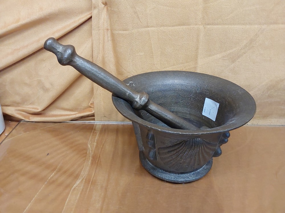 Mortier Pilon En Bronze Diam 19Cm