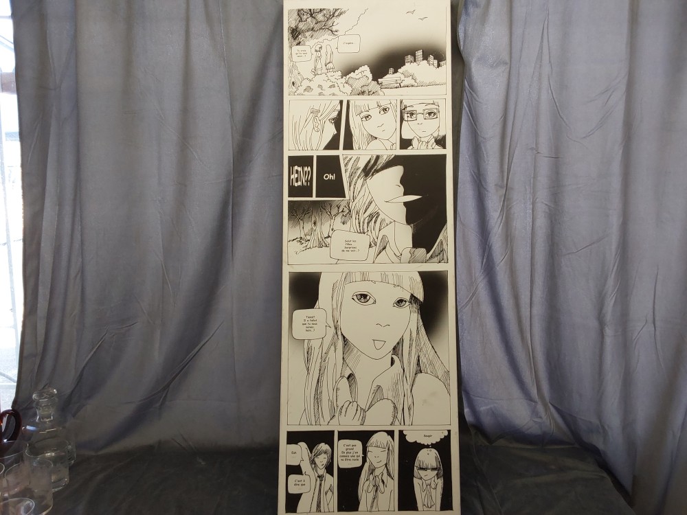 Tableau Sans Cadre Planche Bd