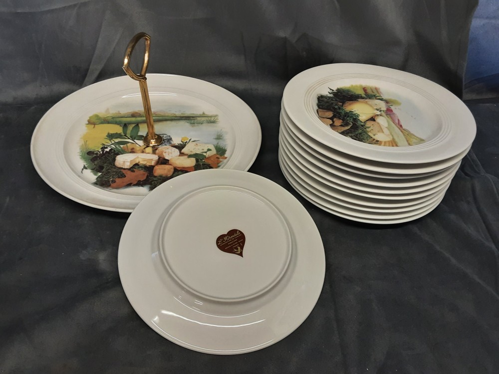 PLATEAU A FROMAGES + 11 ASSIETTES