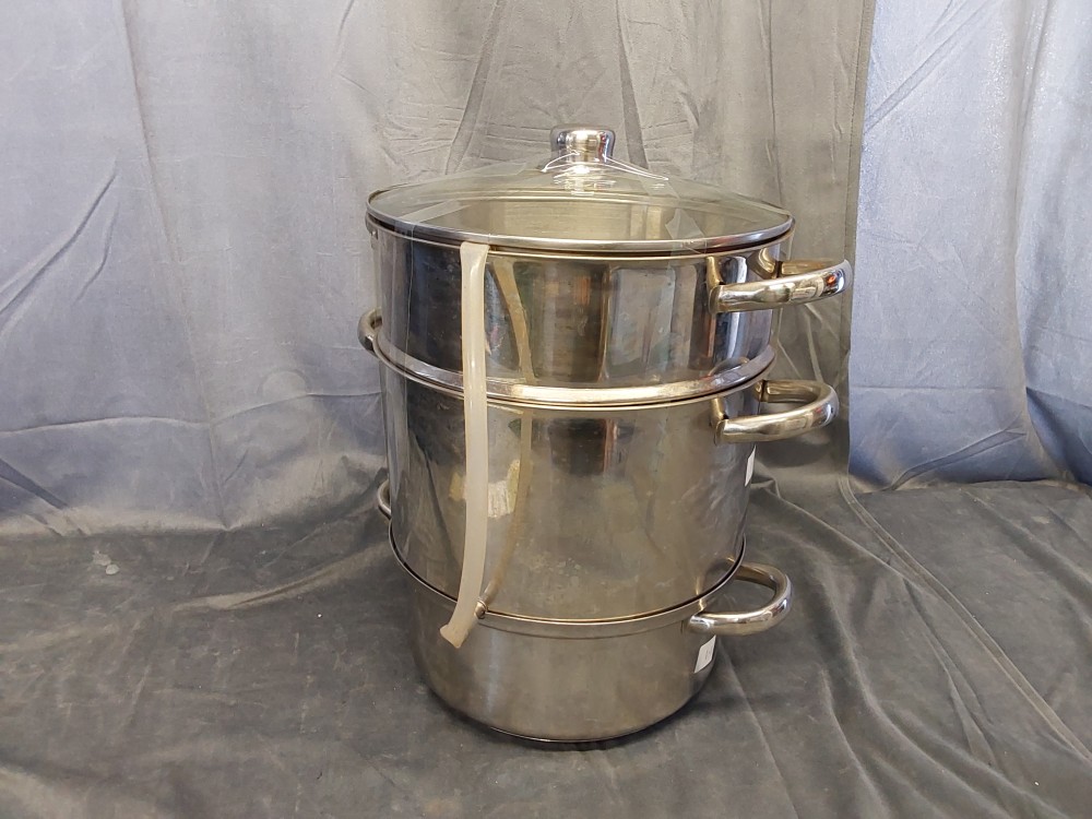 Extracteur De Jus A Vapeur / Couscoussier H. 40Cm