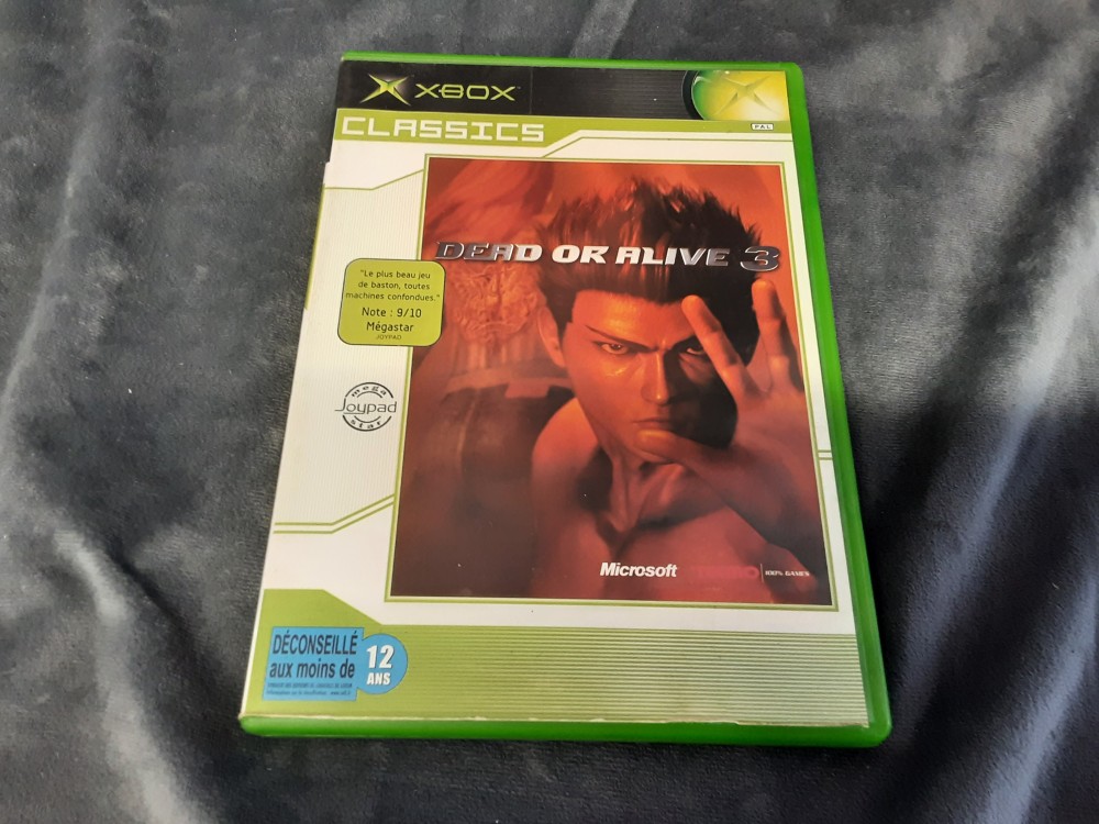 JEU XBOX "DEAD OR ALIVE 3"