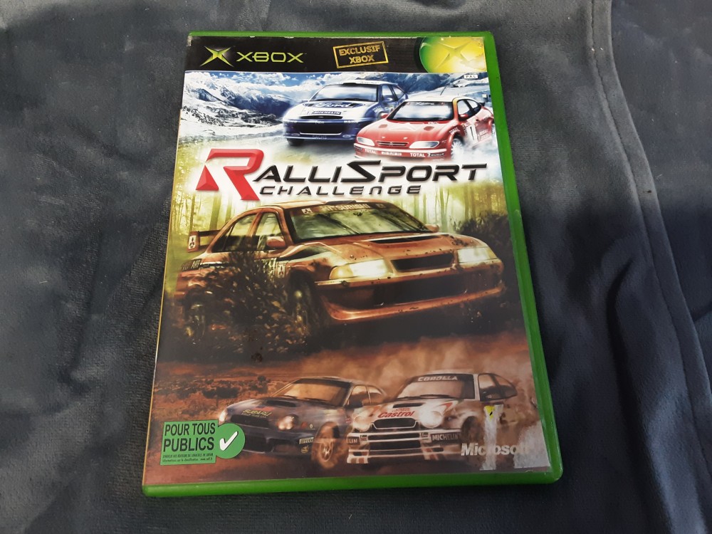 JEU XBOX "RALLISPORT CHALLENGE"