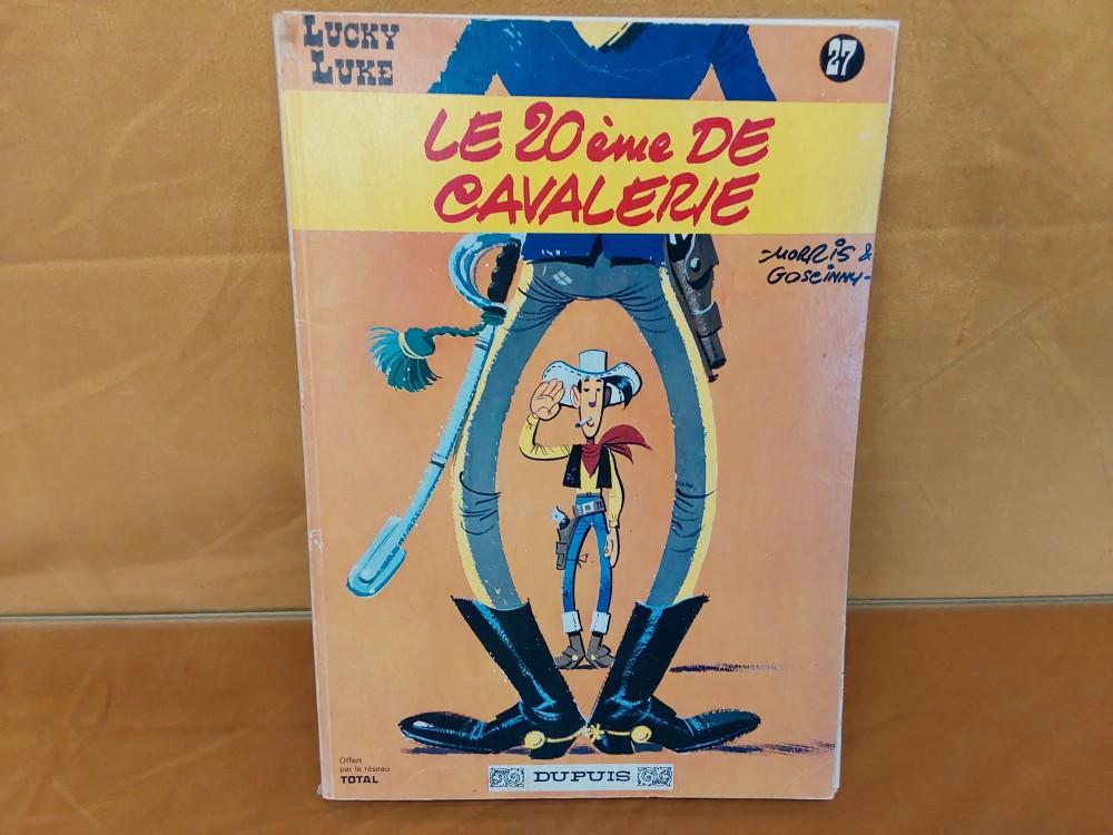 BD "LUCKY LUKE LE 20EME DE CAVALERIE"