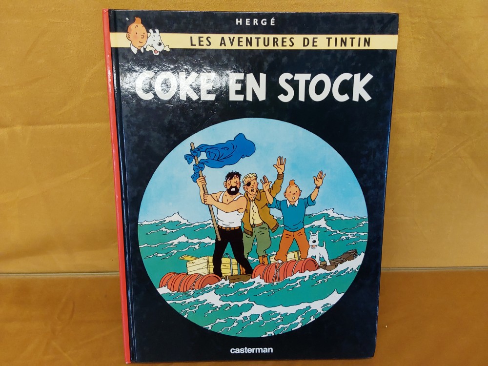 BD TINTIN "COKE EN STOCK"