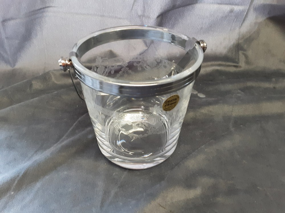 SEAU A GLACES CRISTAL D’ARQUES
