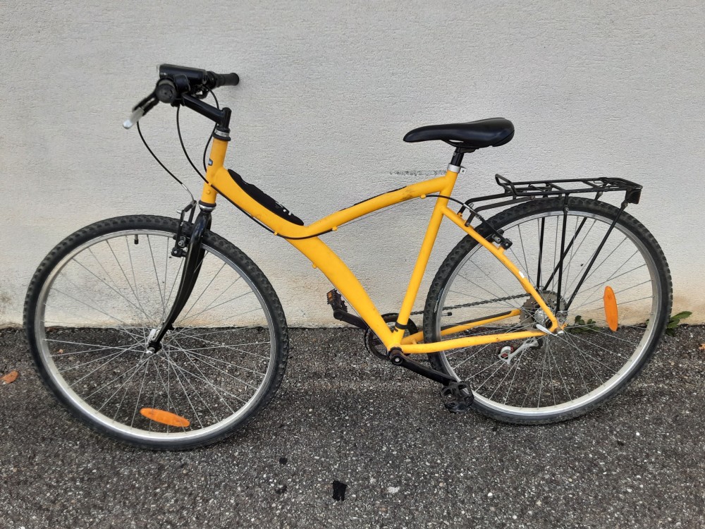 Btwin Conception Decathlon Jaune 28 Pouces