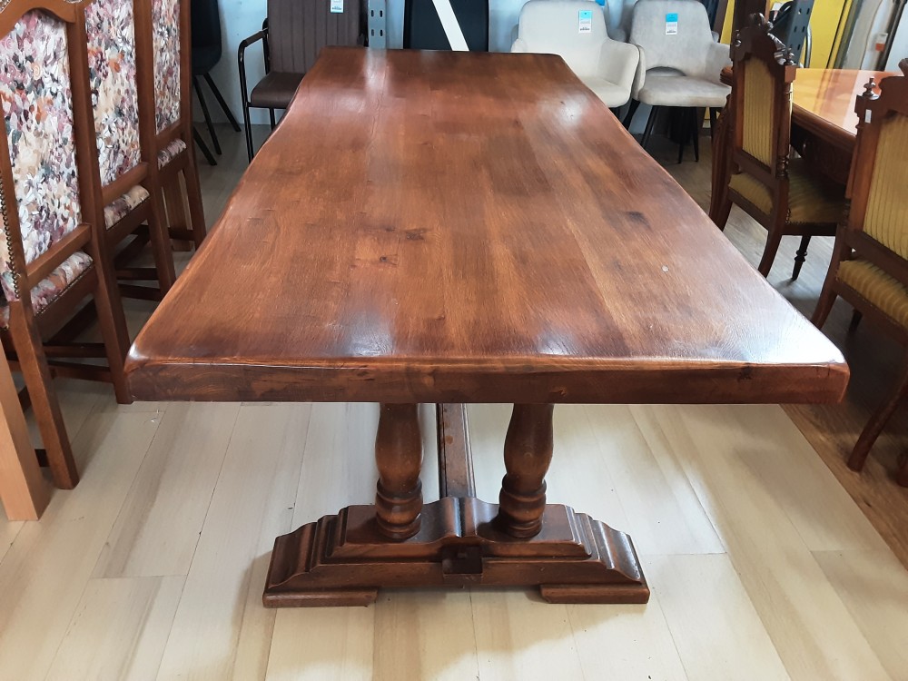 TABLE DE FERME EN BOIS MASSIF