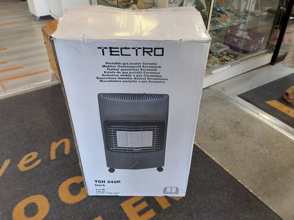CHAUFFAGE A BOUTEILLE DE GAZ SUR ROULETTES (JAMAIS UTILISÉ) TECTRO 4.2KW