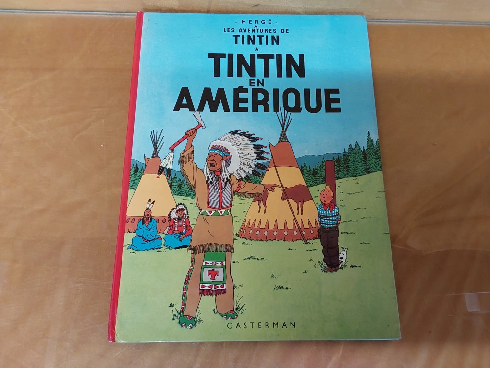 BD TINTIN EN AMÉRIQUE 