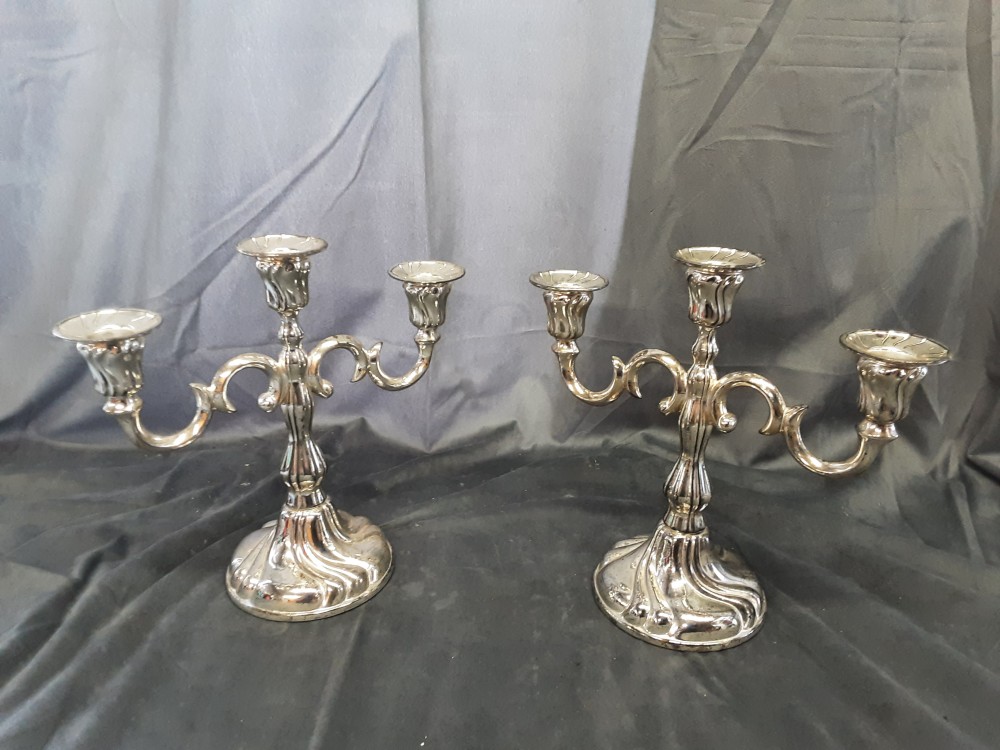 CHANDELIER METAL 3 BRANCHES