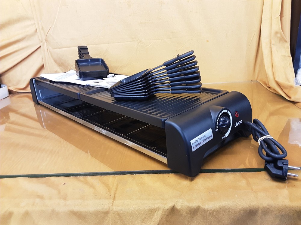Appareil A Raclette 12 Pers. Livoo