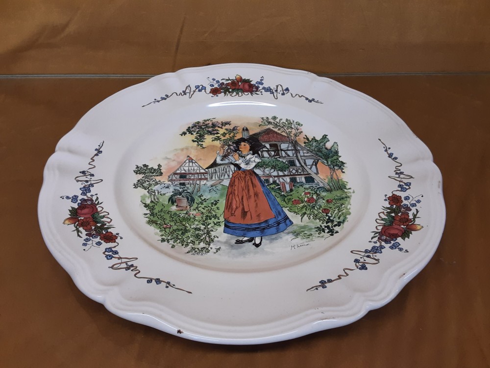 PLAT ROND OBERNAI 