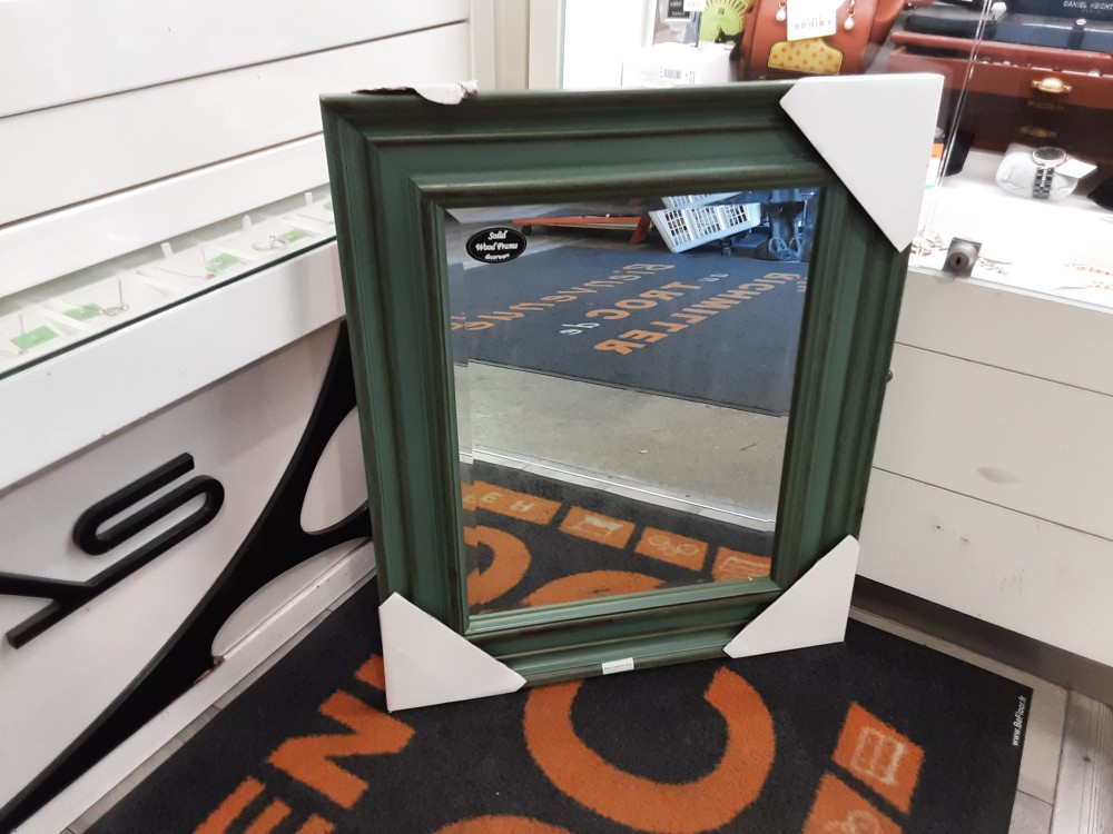 MIROIR CADRE VERT