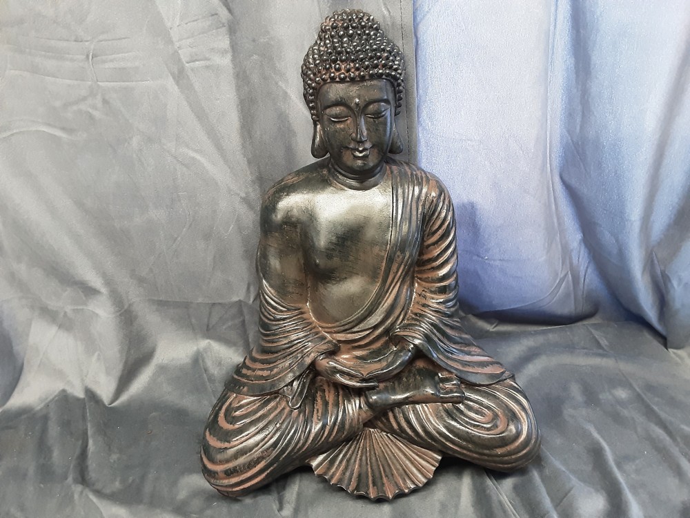 BOUDDHA EN RESINE HAUT 40CM