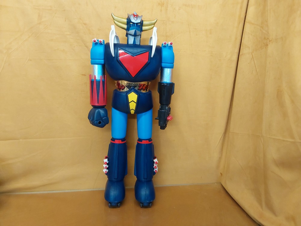 Goldorak Mattel En Plastique - Fabrication Allemande De 1978 Haut. 60Cm