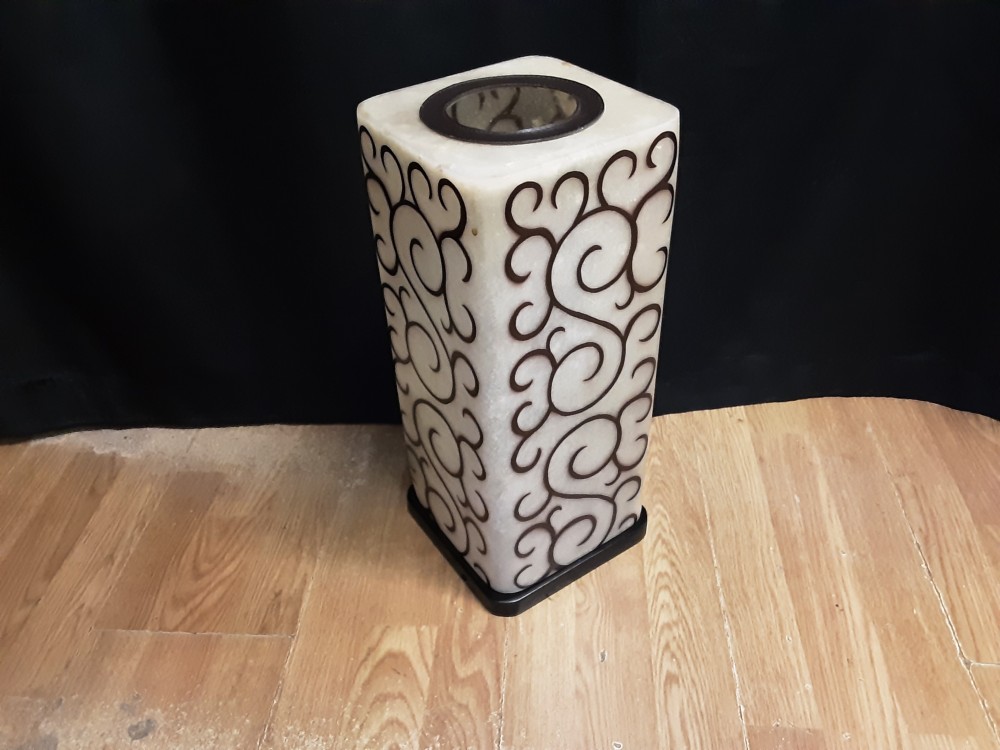 Lampe Motif Arabesques H.41Cm